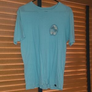 Hurley Men's Light Blue Palm Tee